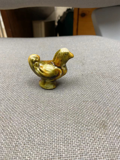 唐三彩雞                                                                                                                    Tang dynasty sancai chicken